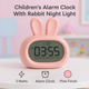 Ceas Deșteptător Pentru Copii Cu Lumină De Noapte Rabbit - imagine 5
