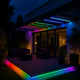 Bandă LED 24V IP65 RGB 120 LED/m - 5 metri DC SMD3535 Seria Classic - imagine ambientală
