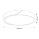 Plafoniera circulara LED 24W*2 CCT - imagine 3