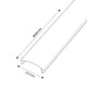 Difuzor Blamco în rolă largă - 30 metri Pentru LM3705/LM3707 - imagine 3