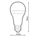 Bec LED E27 G45 7W - imagine 3