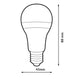 Bec LED E27 G45 9W - imagine 3