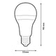 Bec LED E27 A55 6W - imagine 3