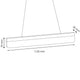 Lampă liniară LED Vision 30W