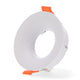Inel fix rotund alb Seria Infinity pentru Gu10/MR16 - imagine 2