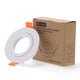 Seria de lux inel rotund alb basculant pentru GU10/MR16 - imagine 4