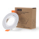 Inel basculant rotund din nichel din seria de lux pentru GU10/MR16 - imagine 4