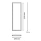Panou LED de Suprafață Rectangular Serie Home 120x30 cm 40W