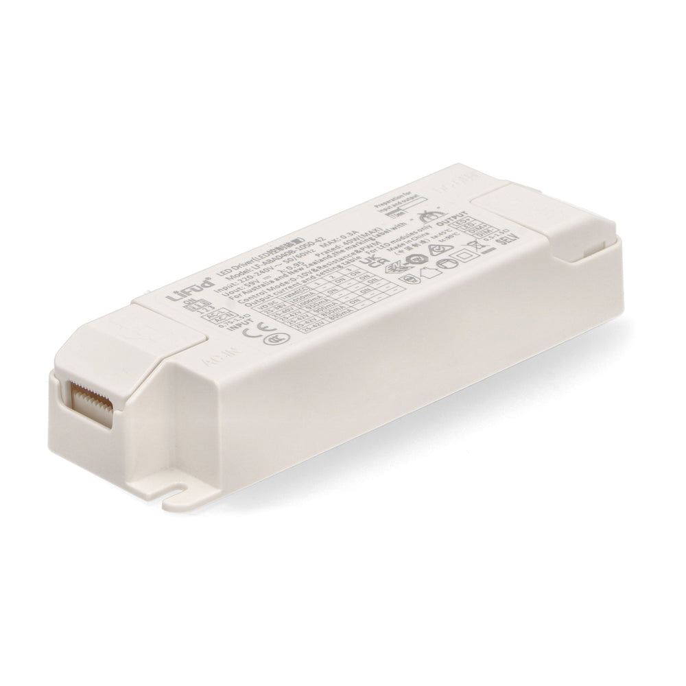 Driver Lifud Reglabil 0-10V Ieșire 20-42V DC LF-ABA040B1050-42