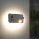 Aplică de perete LED orientabilă White Square 10W - imagine 3