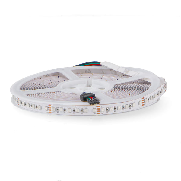 Bandă LED 24V IP20 120 LED/m - 10 metri RGB DC SMD3535 Serie Classic