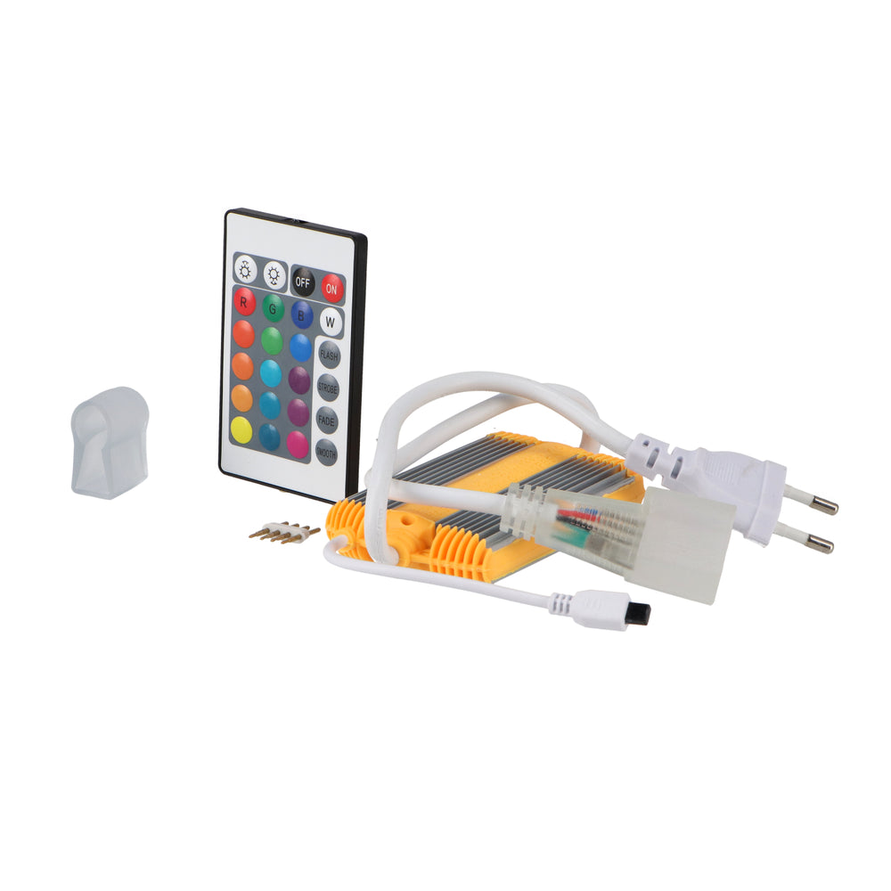 Controler RGB LED Neon 220V cu telecomandă