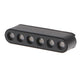 Spot LED pentru hol Seria ET16 6W pentru pista magnetica Negru 48V