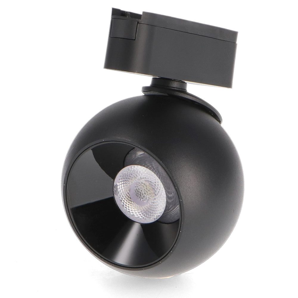 Spot LED seria ET16 12W pentru pista magnetica Negru 48V