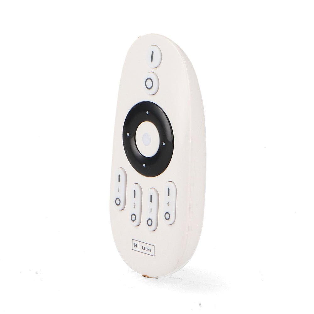 Telecomandă RF pentru controler LED monocolor+CCT, 4 zone