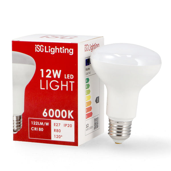 Bec LED E27 R80 12W