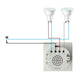 Comutator dublu tactil cu un singur cadru - imagine 3