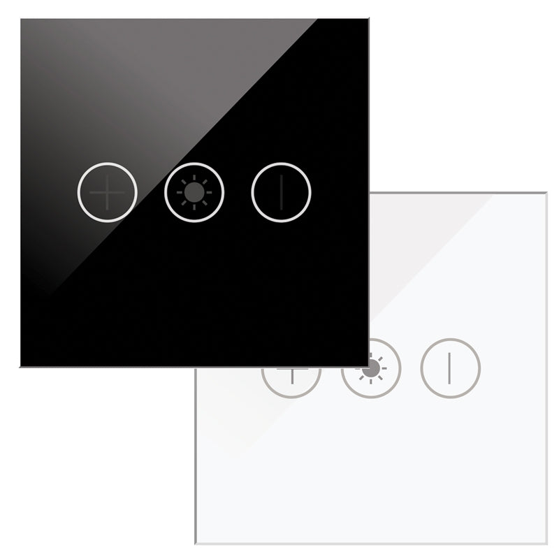 Comutator tactil cu dimmer simplu