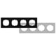 Cadru din aluminiu pentru 4 module - FL - imagine 2
