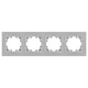 Cadru din aluminiu pentru 4 module - FL - imagine 6