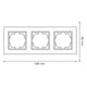 Cadru din lemn natural pentru 3 module - FM - imagine 3