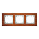 Cadru din lemn natural pentru 3 module - FM - imagine 6