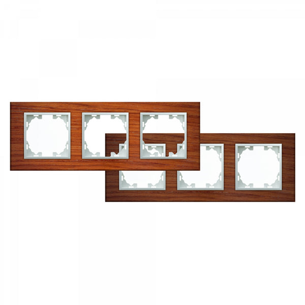 Cadru din lemn natural pentru 3 module - FM