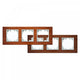 Cadru din lemn natural pentru 3 module - FM