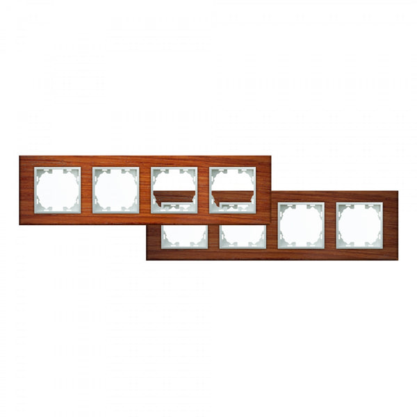Cadru din lemn natural pentru 4 module - FM