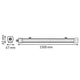 Corp etanș LED Burdeos 48W 1500 mm CCT - imagine 3