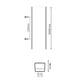 Proiector LED Neon 220V AC Flexibil 12W IP65 - 10 metri - imagine 3