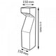 Baliză LED Teba Rust Brown CCT - imagine 3