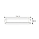 Spot LED Lounge Seria ET16 6W pentru pista magnetica 48V CCT Alb - imagine 3