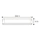 Spot LED Lounge Seria ET16 12W pentru sina magnetica Alb 48V - imagine 2