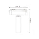 Spot LED seria ET16 15W pentru pista magnetica Alb 48V - imagine 3