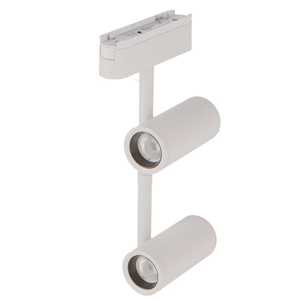 Spot LED seria ET16 8W*2 pentru sina magnetica Alb 48V