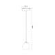 Spot LED Seria ET16 10W pentru sina magnetica Alb 48V - imagine 3