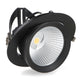 Spot cu LED-uri pe sină reglabilă Negru 35W