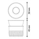 Spot Downlight CobFix LED de 7W - imagine 3
