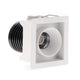 Spot LED Mini White Fix Square 5W CCT - imagine 2