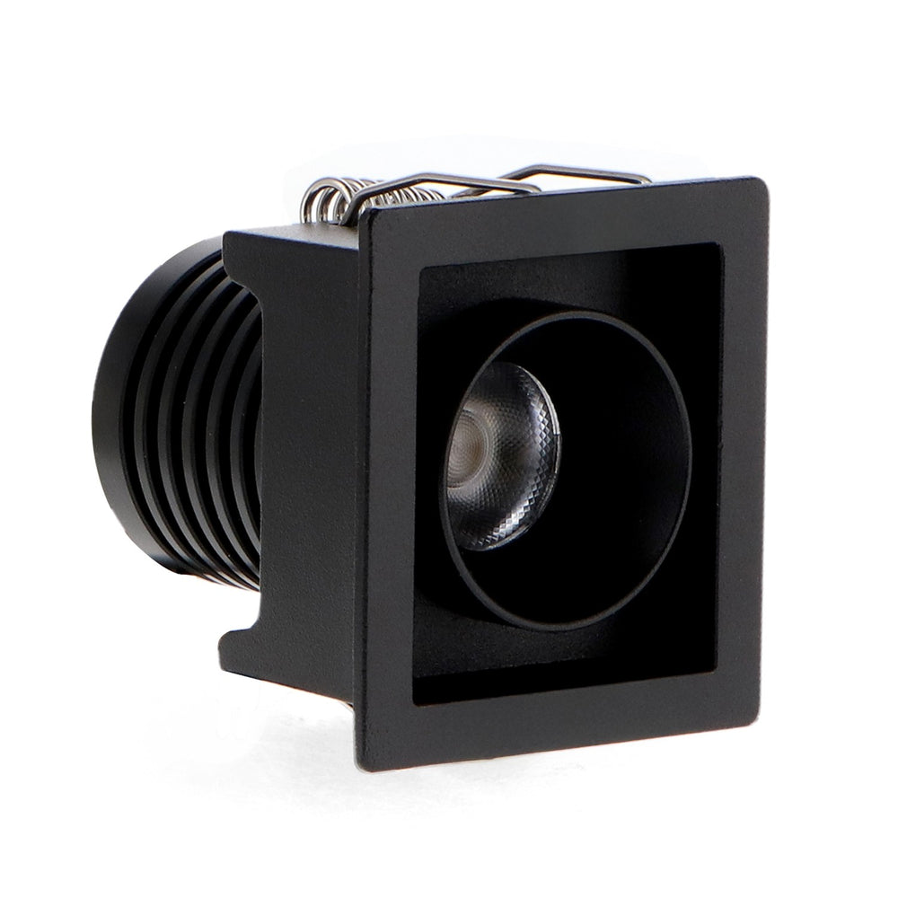 Spot LED Mini Black Fix Square 5W CCT
