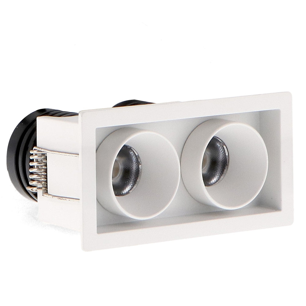 Spot LED Mini White Fix Square 10W CCT