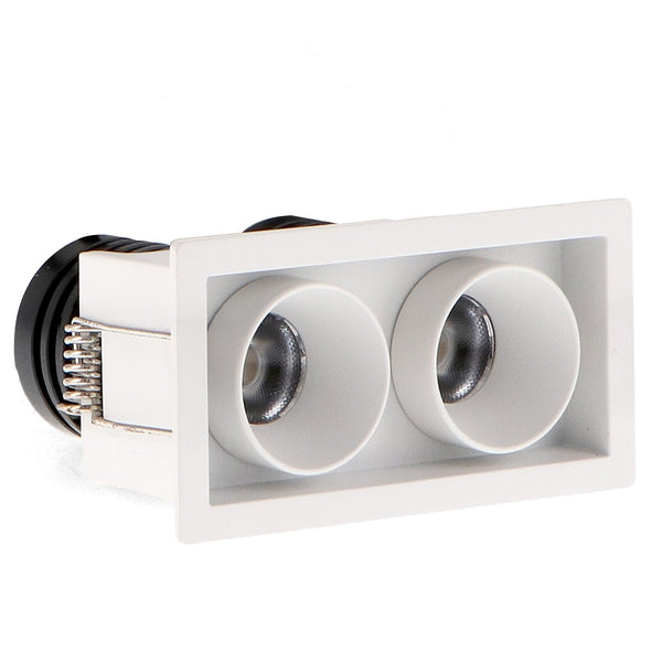 Spot LED Mini White Fix Square 10W CCT