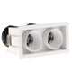 Spot LED Mini White Fix Square 10W CCT
