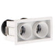 Spot LED Mini White Fix Square 10W CCT - imagine 2