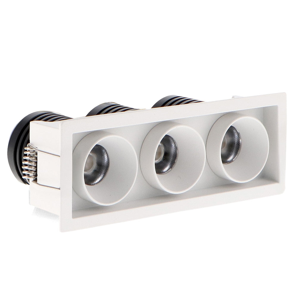 Spot LED Mini White Fix Square 15W CCT