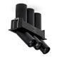Spot LED orientabil Mini Black Tube Square 15W CCT - imagine 2