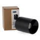 Aplică LED tub fix negru 20W (UGR 17) CCT - imagine 4