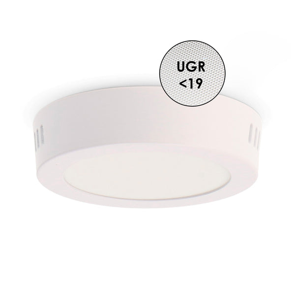 Panou aplicat circular, seria Pro, 6W, CCT