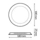 Downlight LED Pro Lass 18W CCT - imagine 3